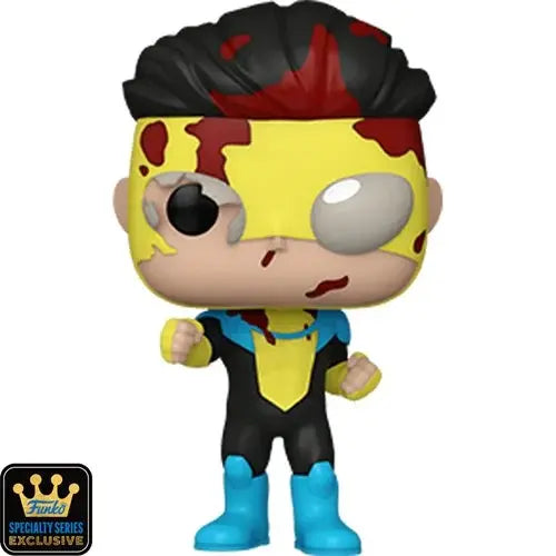 Invencible with Broken Mask Bloody Funko Pop Specialty Series