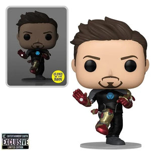 Iron Man 3: Tony Stark con traje GITD Funko Pop! EE Exclusive