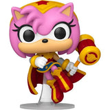 Liga de la Justicia x Sonic the Hedgehog: Amy como Mujer Maravilla Funko Pop
