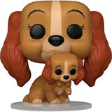 La dama y el vagabundo: Reina con cachorro Funko Pop