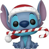 Lilo & Stitch Holiday: Stitch con bastón de caramelo Funko Pop