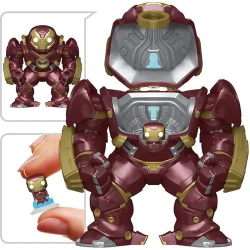 Los Vengadores Saga del Infinito Hulkbuster con Iron Man Funko Bitty Pop! Bitty Bot