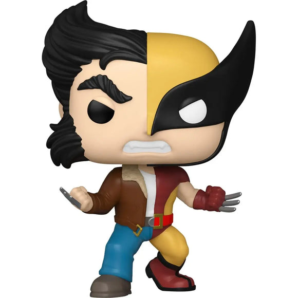 Marvel Comics Split : Logan/Wolverine Funko Pop