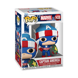 Marvel Holiday: Capitán América Funko Pop 