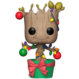 Marvel Holiday: Groot con luces Funko Pop