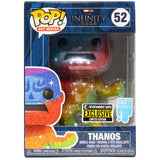 Infinity Saga Thanos Artist Series Funko Pop (EE Exclusive) Marvel en caja