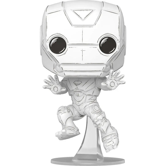 Marvel Sketched Iron Man Funko Pop