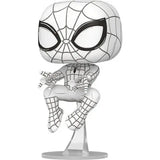 Marvel Sketched Spider-Man Funko Pop