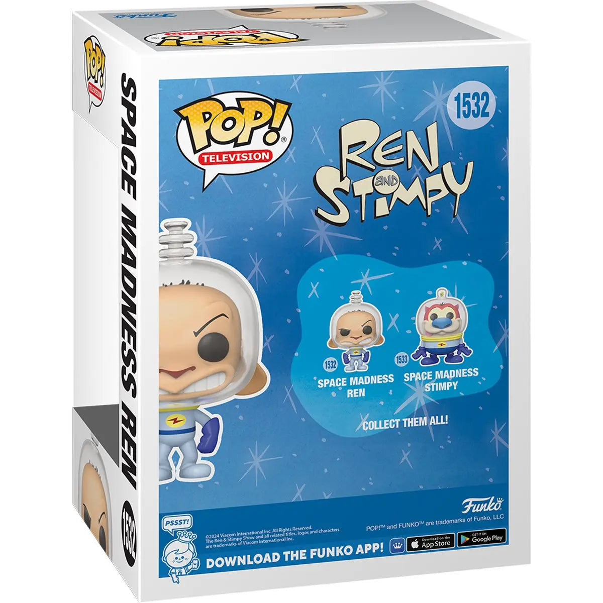 Nickelodeon The Ren & Stimpy Show Space Madness Ren Funko Pop – FunkoSpace