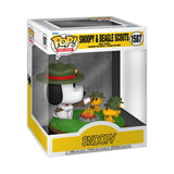 Peanuts Snoopy & Beagle Scouts Deluxe Funko Pop en caja 