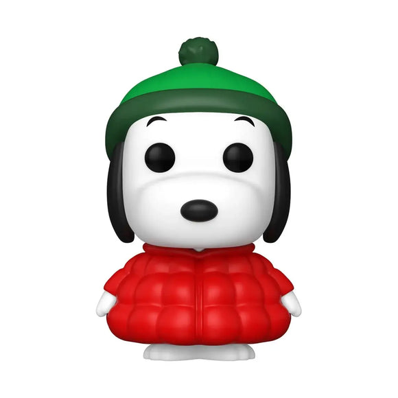 Peanuts: Snoopy con abrigo Specialty Series Funko Pop