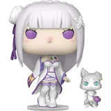 RE: Zero - Starting Life in Another World Emilia con Puck Funko Pop