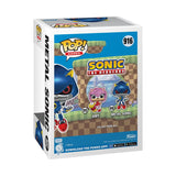 Sonic the Hedgehog Metal Sonic Funko Pop en caja 2