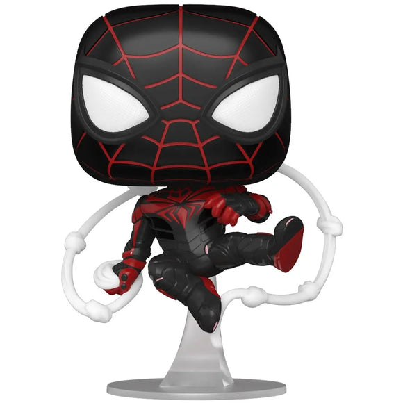 Spider-Man Miles Morales Game Advanced Tech Suit Funko Pop
