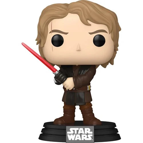 Star Wars: Ahsoka Anakin Skywalker con sable de luz rojo Funko Pop