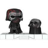 Star Wars Dark Side: Kylo Ren con el casco de Darth Vader Deluxe Funko Pop