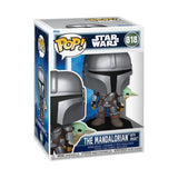 The Mandalorian y Grogu Mandalorian con Grogu Funko Pop 2