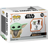 Star Wars: The Mandalorian Din Grogu con Armadura Funko Pop en caja