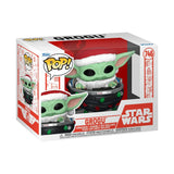 Star Wars: The Mandalorian Holiday Grogu en cochecito de bebé Funko Pop 2