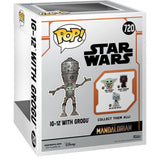 Star Wars: The Mandalorian IG-12 con Grogu Deluxe Funko Pop en caja 2