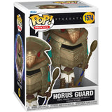 Stargate Guardia Horus Metálico Funko Pop en caja