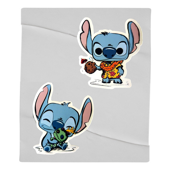 Stitch Funko Sticker 2-Pack