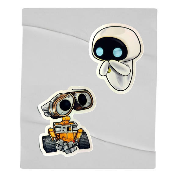 Wall-e y Eva Funko Sticker 2-Pack