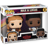 Stranger Things temporada 4 Max & Lucas Figure 2-Pack Funko Pop en caja 