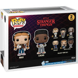 Stranger Things temporada 4 Max & Lucas Figure 2-Pack Funko Pop en caja 2