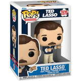 Ted Lasso señalando Funko Pop 1