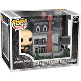 Los locos Addams Lucas Addams & Mansión Addams Funko Pop en caja