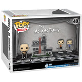 Los locos Addams Lucas Addams & Mansión Addams Funko Pop en caja 2