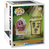 El Libro De La Selva King Louie on Throne Deluxe Funko Pop en caja