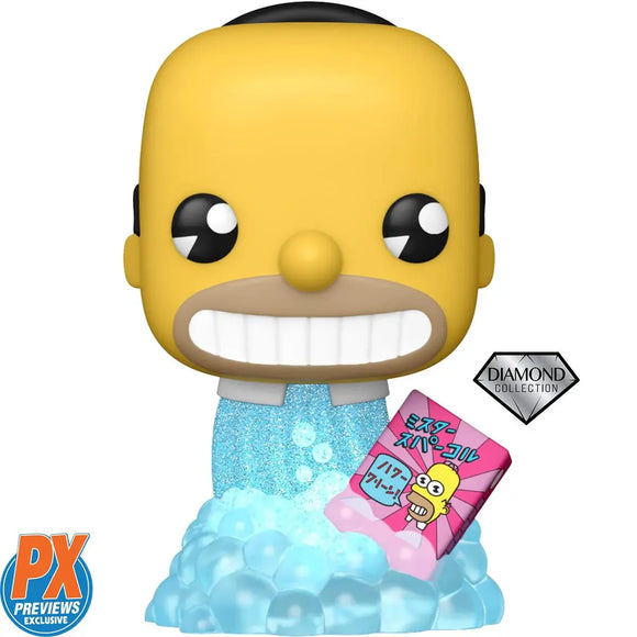 The Simpsons Mr. Sparkle Diamond Glitter PX Funko Pop