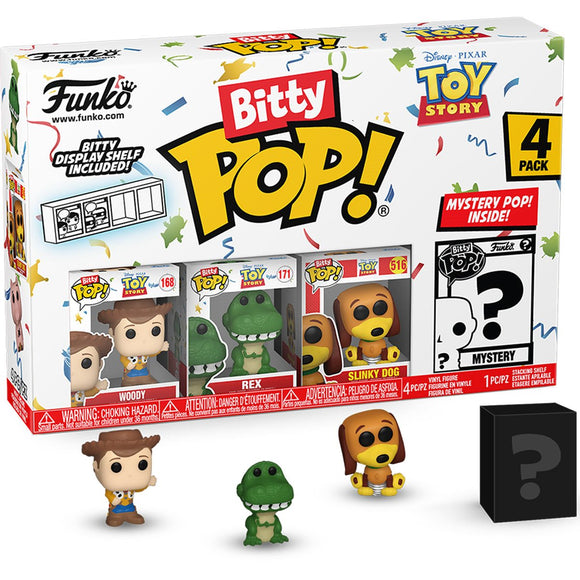 Toy Story Woody Funko Bitty Pop! Mini-Figure 4-Pack 