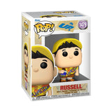 Up Russell con chocolate en barra Funko Pop en caja