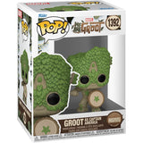 We Are Groot as Captain America Funko Pop en caja 