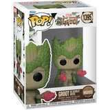 We Are Groot as Scarlet Witch Funko Pop en caja