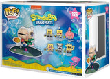 Funko Pop Bob Esponja Hombre Sirena y Chico Percebe con coche invisible Rides Exclusive Amazon