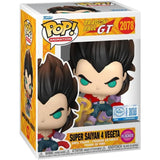 Funko Pop Dragon Ball Vegeta Super Saiyan 4 Flocked Chase #2106 Special Edition