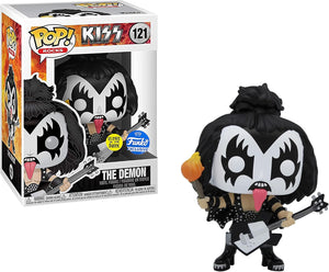 Funko Pop KISS The Demon Funko Pop Music Glows in the Dark Exclusive