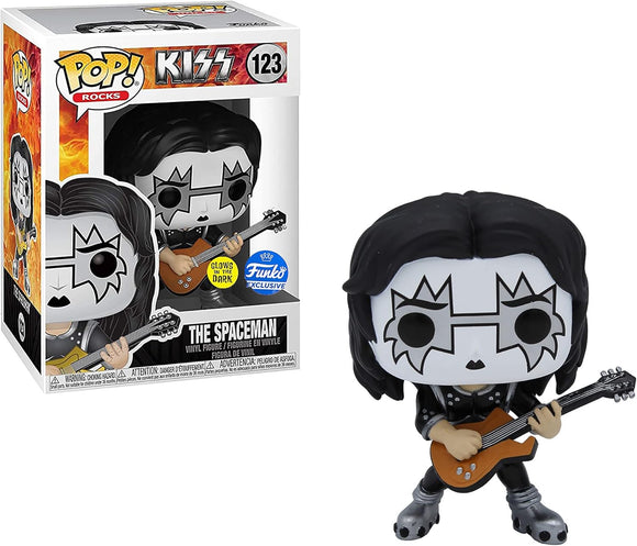 Funko Pp KISS The Spaceman Funko Pop Music Glows in the Dark Exclusive