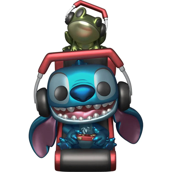 Lilo & Stitch: Stitch jugando (Metallic) Funko Pop Plus