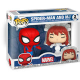 Funko Pop Spider-Man and Mary Jane Comic Figure 2-Pack Marvel