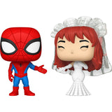Funko Pop Spider-Man and Mary Jane Comic Figure 2-Pack Marvel
