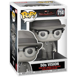 WandaVision 50's Vision Black & White Funko Pop en caja