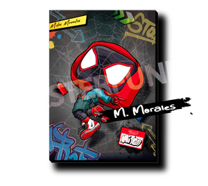 Spiderman Spider Verse Miles Morales Funko Cuadro