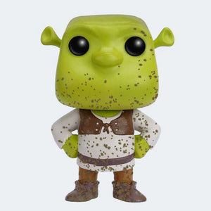 Funko Pop Shrek salpicado en Barro