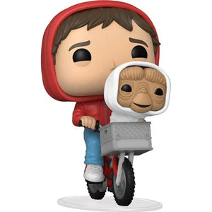 E.T. 40th Anniversary Elliot with ET in Bike Basket Funko Pop