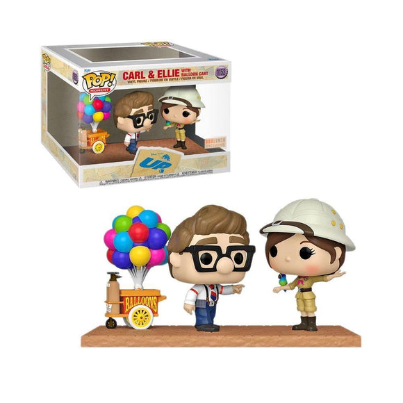 Carl Y Ellie With Balloon Cart Up BoxLunch Exclusive Funko Pop